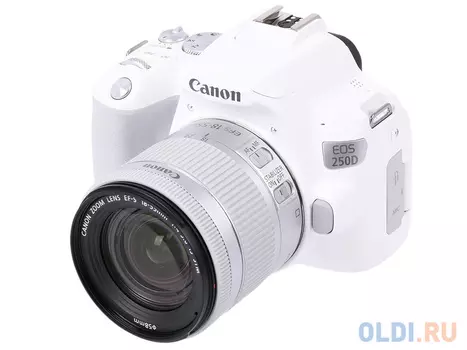 Зеркальный фотоаппарат Canon EOS 250D KIT (3458C001) White