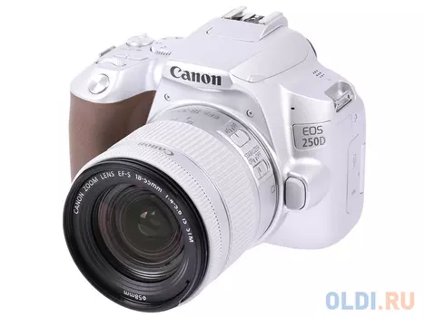 Зеркальный фотоаппарат Canon EOS 250D KIT (3461C001) Silver