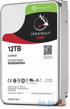 Жесткий диск 3.5" 12 Tb 7200rpm 256Mb cache Seagate Ironwolf SATAIII ST12000VN0007