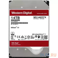 Жесткий диск 3.5" 14 Tb 5400rpm 512Mb cache Western Digital WD140EFFX SATA III 6 Gb/s