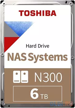 Жесткий диск Toshiba NAS N300 6 Tb