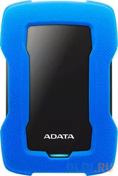 Жесткий диск A-Data USB 3.0 1Tb AHD330-1TU31-CBL HD330 DashDrive Durable 2.5" синий