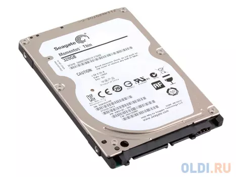 Жесткий диск для ноутбука 2.5" 320 Gb 5400rpm 8Mb cache Seagate Momentus SATAII ST320LT012 7мм