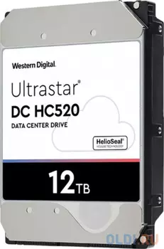 Жесткий диск/ HDD WD/HGST SAS Server 12Tb Ultrastar HE12 7200 6Gb/s 256MB 1 year warranty