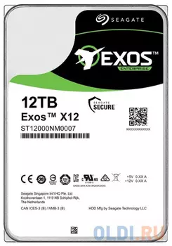 Жесткий диск Seagate ST12000NM0008 12 Tb