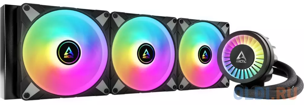 Жидкостная система охлаждения Arctic Cooling Arctic Liquid Freezer III-420 A-RGB Black Multi Compatible All-In-One CPU Water Cooler (ACFRE00145A)
