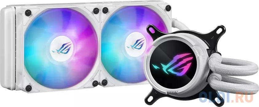 Жидкостная система охлаждения ASUS ROG STRIX LC III 240 ARGB WHT /AIO COOLER,ASETEK,SIGRID V2, ARGB