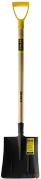 ZINLER Лопата совковая песочная тип 1 с деревянным черенком 740 мм и ручкой Z1.1H2G
