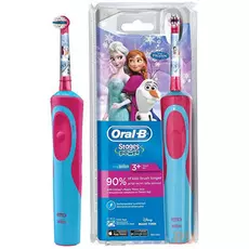 Зубная щётка Braun Oral-B Frozen Vitality Kids голубой/красный