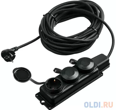 ЗУБР КГ 325-Ш3 КГ 3х2.5 IP44, 15м 3гн. 4000ВтСиловой удлинительПрофессионал, (55024-15)