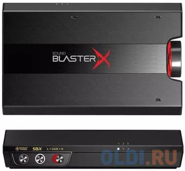 Звуковая карта USB Creative Sound BlasterX G5 7.1 70SB170000000 Retail