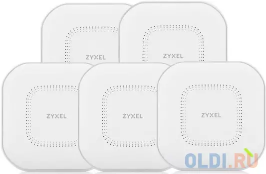 ZYXEL WAX610D (Pack of 5 pcs) NebulaFlex Pro Hybrid Access Point, WiFi 6, 802.11a / b / g / n / ac / ax (2.4 and 5 GHz), MU-MIMO, 4x4 dual-pattern ant