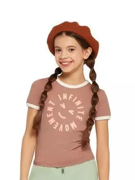 Футболка с коротким рукавом д/дев. Мила