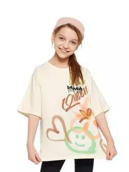 Футболка с коротким рукавом д/дев. Олли