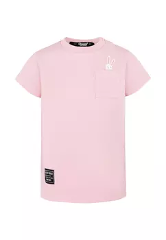 Футболка с коротким рукавом для девочки "Зайка"