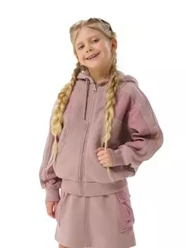 Кофта (толстовка) на молнии с капюшоном д/дев. Эри