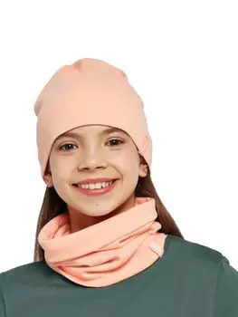 Комплект (снуд и шапка) детск. Коли