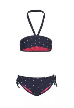 Костюм купальный (топ и трусы-бикини) для девочки "Актив"