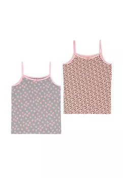 Майка для девочки, комплект 2 шт. "Лика"