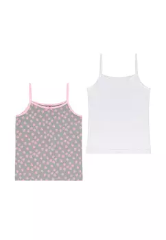 Майка для девочки, комплект 2 шт. "Лика"