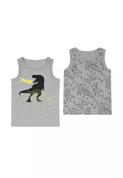 Майка для мальчика, комплект 2 шт. "Донат"