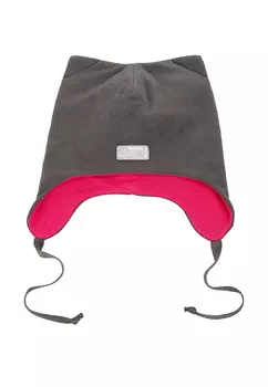 Шапка флисовая для девочек "Китти"