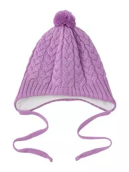 Шапка с завязками д/дев. Паула