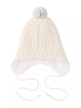 Шапка с завязками д/дев. Паула
