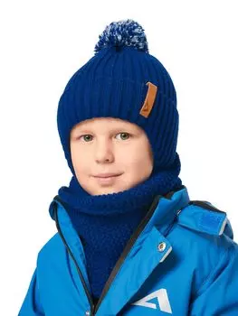 Шапка с завязками д/мал. Бернар