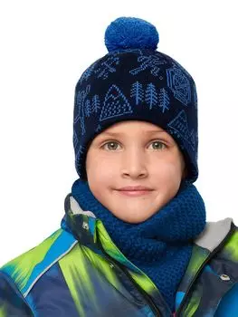 Шапка с завязками д/мал. Матиас