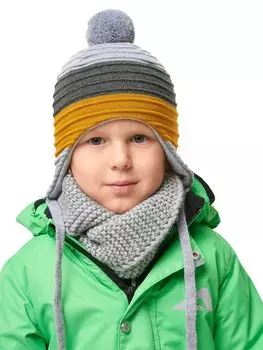 Шапка с завязками детск. Эдви