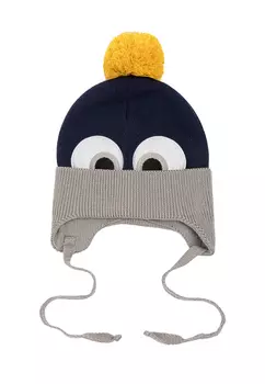 Шапка с завязками для мальчиков " Богдан"
