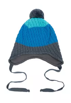 Шапка завязками для мальчика "Адди"