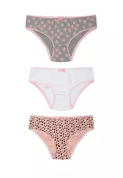 Трусы для девочки, комплект 3 шт. "Алис"