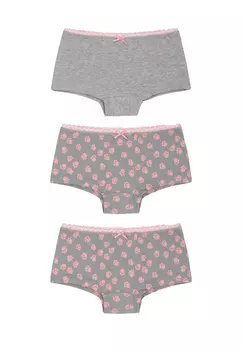Трусы для девочки, комплект 3 шт. "Кейси"