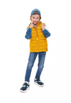 Жилет утепленный без капюшона детск. "Колли"