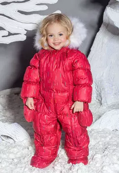 Зимний детский Комбинезон-трансформер OLDOS "Дождик"