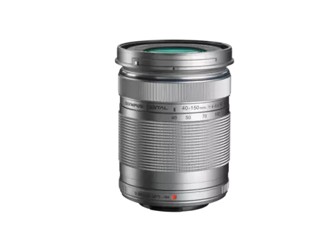 Объектив Olympus M.ZUIKO DIGITAL ED 40-150mm F4-5.6 R серебристый (V315030SW001)