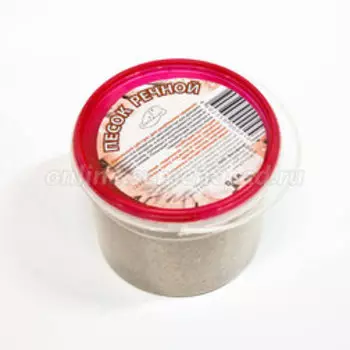 Песок речной ( 0,4л.) (ведро пл.)