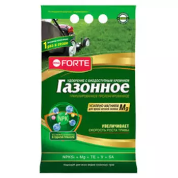 Удобрение Газонное с кремнием (5кг.) Бона Форте