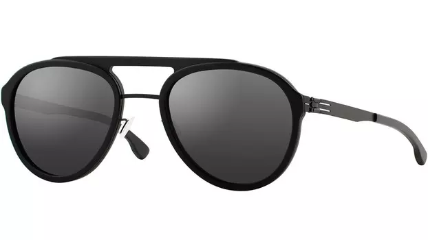 Солнцезащитные очки Ic! Berlin Daniel D Large black matt