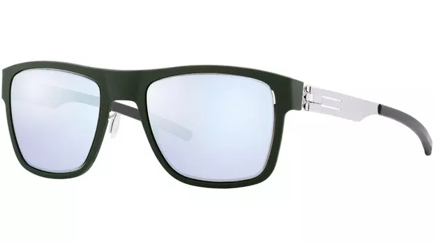 Солнцезащитные очки Ic! Berlin Kingpin dark green chrome