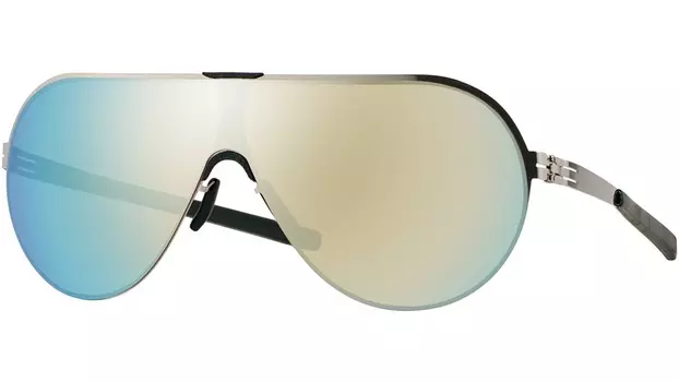 Солнцезащитные очки Ic! Berlin Panorama chrome silver mirrored