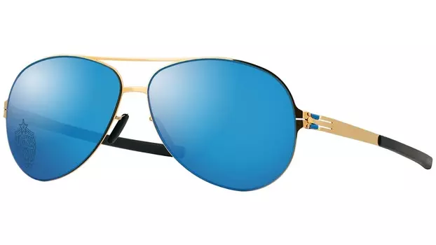Солнцезащитные очки Ic! Berlin Raf S CSKA Edition sun gold royal blue