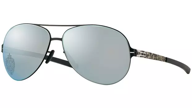 Солнцезащитные очки Ic! Berlin Raf S CSKA Edition black silver