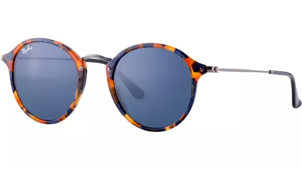 Солнцезащитные очки Ray-Ban 2447 1158/R5 Round Fleck
