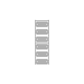 1083170000 WEIDMULLER Маркировочная карта CC 30/60 O4MM MC NE серая