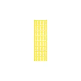 1689490004 WEIDMULLER Маркировка VT SFX 14/23 NEUTRAL GE V023 x 14 mm желтая, для провода сечением от 16 кв.мм.