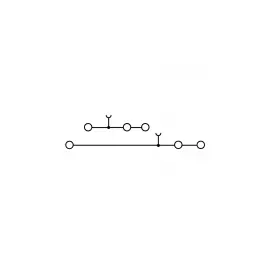 Двухуровневая клемма Weidmuller ZDK 2.5/3AN BZT 1216470000