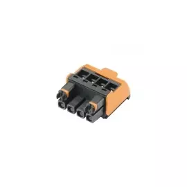 Гнездовой разъем Weidmuller BHZ 5.00/04/90LH BK/OR 1063280000